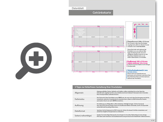 Product Bild getr__nkekarte__gefalzt_auf_din_a5__8-seiter_(doppelparallelfalz)
