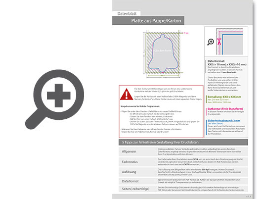 Product Bild karton_mit_wabenstruktur_in_glocke-form_konturgefr__st___einseitig_4_0-farbig_bedruckt